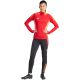 5. adidas Tiro 24 Wettkampf-Trainingshose für Damen, Schwarz und Rot, IS1637