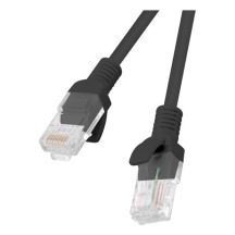 UTP-Patchkabel Lanberg PCU6-10CC-0100-BK (RJ45 - RJ45 ; 1m; UTP; Kat. 6; schwarz)