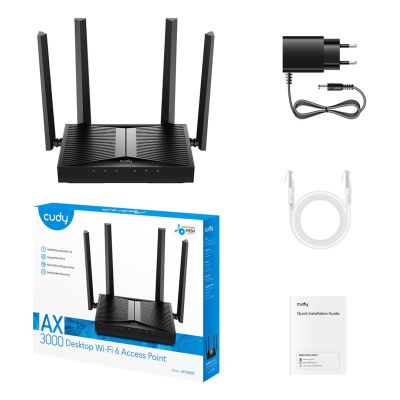 12. Access Point CUDY AX3000 2.5G AP3000D