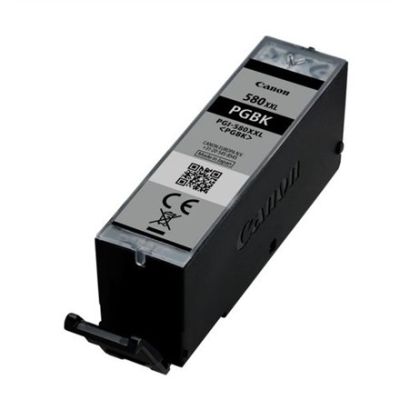 3. Canon PGI-580 XXL Tintenpatrone, 1 Stück, Original Extra (Super) High Yield Schwarz