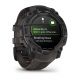2. Garmin Instinct 3 – 50 mm AMOLED-Uhr, schwarz mit mattschwarzem Armband