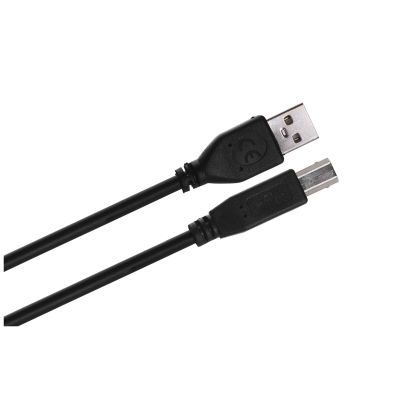 GEMBIRD CCF-USB2-AMBM-10 Kabel (USB 2.0 Typ AM - USB 2.0 Typ BM; 3 m; schwarz)