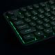 6. Wozinsky WKG-200 RGB Membran-Gaming-Tastatur mit Scrollrad – Schwarz