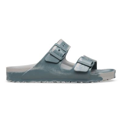 2. Birkenstock Damen-Flip-Flops ARIZONA EVA 1031331 BASALT GRAY/STONE COIN MULTI (schmale Weite)