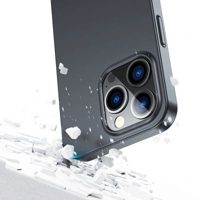 6. Joyroom 360 Full Case Cover für iPhone 13 Pro Vorder- und Rückseite + Tempered Glass Schwarz (JR-BP935 Schwarz)