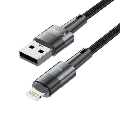 5. Tech-Protect UltraBoost Lightning / Lightning Kabel 12W 2,4A 1m - grau