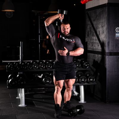 6. HPC-Set Polyurethan-Hantelset 2 x 2,5 - 25 kg CPU (275 kg) HMS