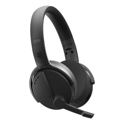 7. EPOS ADAPT 560 II Kabelgebundenes & kabelloses Headset mit Kopfbügel, geeignet für Büro/Callcenter, USB Typ-C, Bluetooth, Schwarz