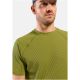 2. Herren-T-Shirt mit kurzen Ärmeln ODLO T-shirt crew neck s/s CUBIC, grün