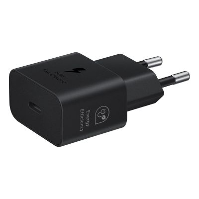 4. Samsung Netzteil 25W USB-C Schnellladeladegerät (ohne Kabel) Schwarz
