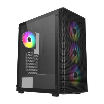 FSP M220-BA Midi-Tower Schwarz