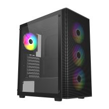 FSP M220-BA Midi-Tower Schwarz
