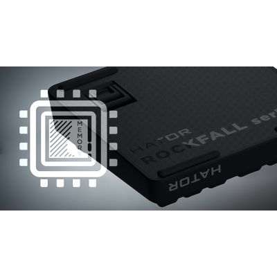 9. HATOR Rockfall 3 TKL Kabellose Tastatur Universal USB + RF + Bluetooth QWERTZ Englisch Weiß