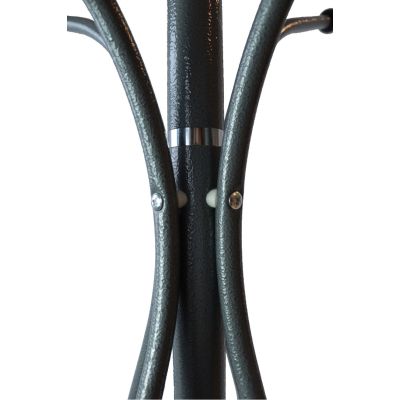 3. Marmorgrauer, stehender Kleiderbügel