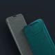 14. Nillkin Qin Cloth Pro Case Hülle für iPhone 14 Plus Kamera Cover Holster Cover Flip Case Blau