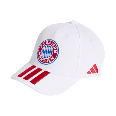 FC Bayern München weiße und rote Baseballkappe KT3398
