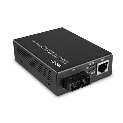 2. Lindy 25119 Netzwerk-Konverter 850 nm Multifunktional Schwarz