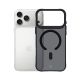 3. 3mk Smoke MagCase für iPhone 17 Pro - Schwarz Halbtransparent