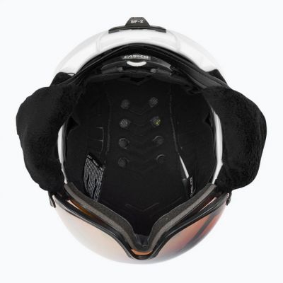 18. CASCO SP-2 Carbonic Vis Helm weiß S52-54