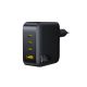 3. Baseus EnerFill FH11 GaN 140W Wandladegerät 3xUSB-C + 1xUSB-A - Schwarz