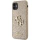 2. Guess GUHCN61HG4SGD Hülle für iPhone 11 / Xr – Gold Glitter Script Big 4G