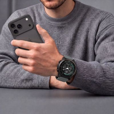 9. Tech-Protect Motion Armband für Garmin Fenix 5X / 5X Plus / 6X / 6X Pro / 7X / 8 / 8 Pro / 9 / 9 Pro (47 mm) – Grau