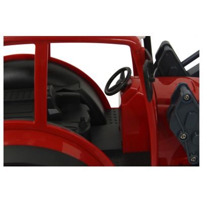 12. Jamara Lindner Geotrac mit Frontlader 1:16 2,4 GHz – Frontlader – Elektromotor – 1:16 – Ready-to-Run (RTR) – Rot – Weiß – Junge