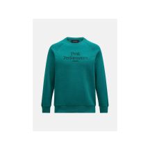 Peak Performance M Original Crew Grünes Sweatshirt