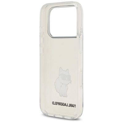 7. Karl Lagerfeld IML NFT Choupette Hülle für iPhone 18 Pro / 17 Pro - Transparent