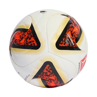 2. Fußball adidas Bundesliga 26/27 Torfabrik Competition weiß-orange-gold KG6045