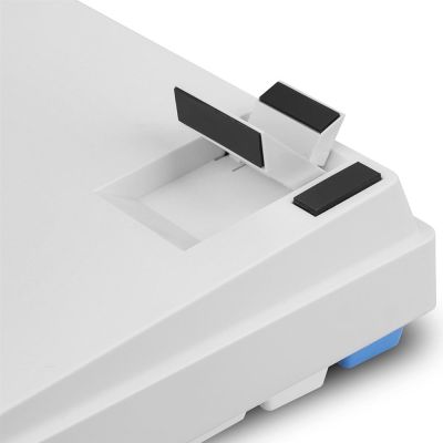 6. Sharkoon SKILLER SGK50 S3 PBT Gaming-Tastatur USB QWERTZ Deutsch Weiß