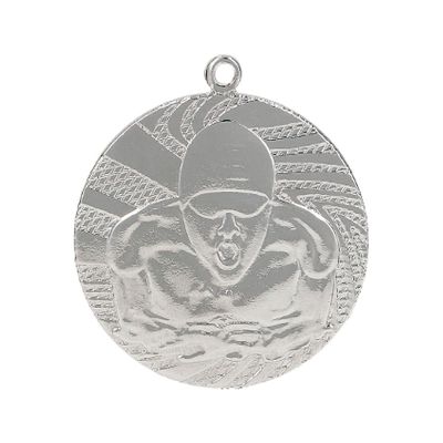 9. Silbermedaille – Schwimmen – Stahlmedaille