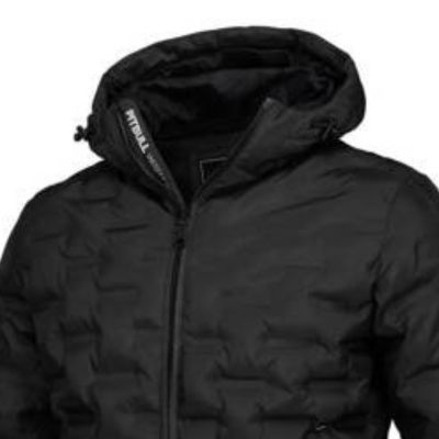 2. PITBULL CARVER Herren-Frühlingsjacke schwarz mit Kapuze - 52010490000