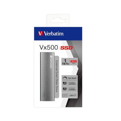 4. VX500 EXTERNE SSD-FESTPLATTE 1 TB/SILBER USB 3.1