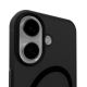 8. Puro Daylight Magsafe-kompatible Silikonhülle für iPhone 17 – durchscheinendes Schwarz