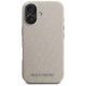3. Karl Lagerfeld FW Stamped Karl MagSafe iPhone 16 Hülle - Beige