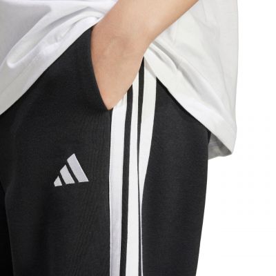 4. adidas Essentials 3-Streifen Fleece Loose-Fit Hose W JE1276