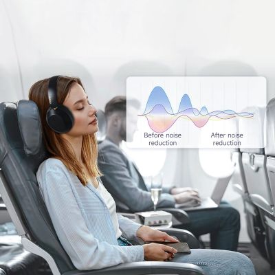 5. Dudao X22 Max Kabellose On-Ear-Bluetooth-Kopfhörer mit ANC - Schwarz