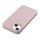 12. iCarer Litchi Premium Ledertasche iPhone 14 Plus magnetische Ledertasche mit MagSafe Pink (WMI14220711-PK)