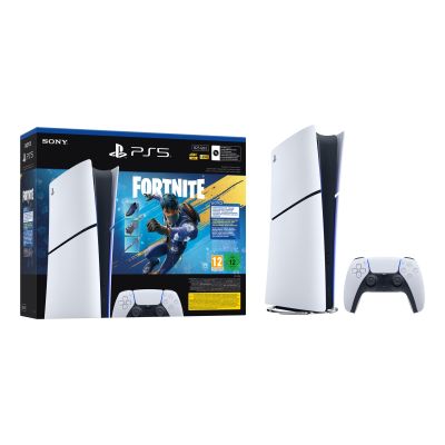 15. PlayStation 5 Slim Digital + Fortnite Blossoming Chaos