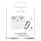 6. Puro 0.3 Nude Hülle für AirPods Pro 3 – Transparent