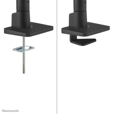 21. Neomounts DS70S-950BL1 Monitorhalterung/Ständer 124,5 cm (49") Schreibtisch Schwarz