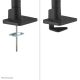21. Neomounts DS70S-950BL1 Monitorhalterung/Ständer 124,5 cm (49") Schreibtisch Schwarz