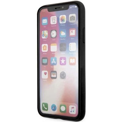 5. Guess 4G Big Metal Logo iPhone X/XS Hülle - Grau