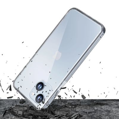 3. Hülle für iPhone 14 Plus Silikon Serie 3mk Clear Case - transparent