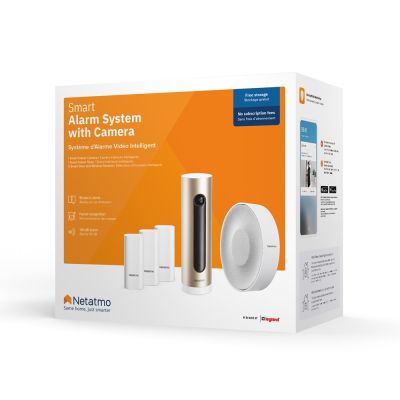 8. Netatmo NBU-ICCS Kamera mit Sensoren und Sirenensatz