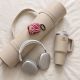 6. Lamano Tech-Protect Hülle für AirPods Pro 3 – Rosa und Beige