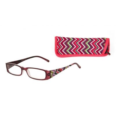 RFCROS Lesebrille + 2,50 + Etui