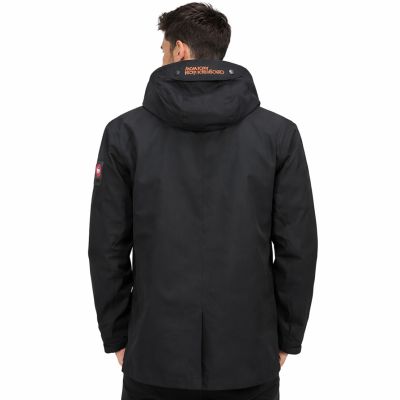 2. Herren-Übergangsjacke Geographical Norway AYOUBE BLACK DB MEN 009 (SZ2204H/GN-BLACK)