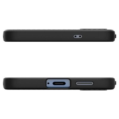6. Spigen Liquid Air Hülle für Samsung Galaxy S25 – mattschwarz